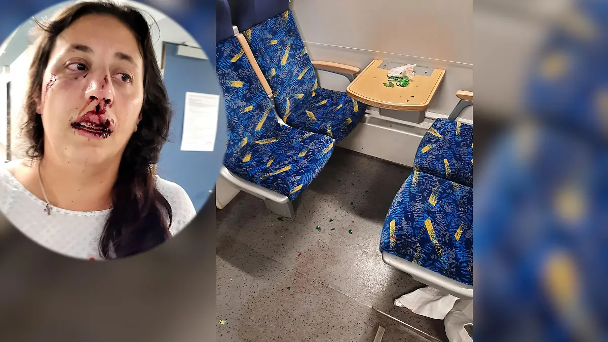 Mutter wird im Hannoveraner Hauptbahnhof von Bierflasche getroffen.