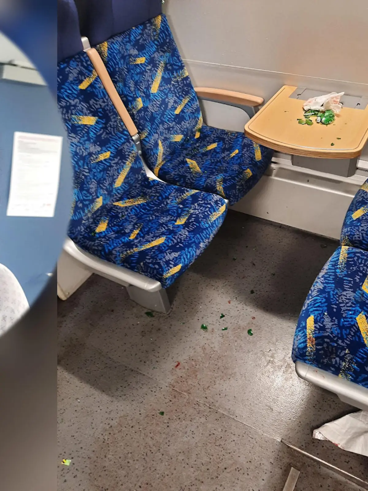 Mutter wird im Hannoveraner Hauptbahnhof von Bierflasche getroffen.