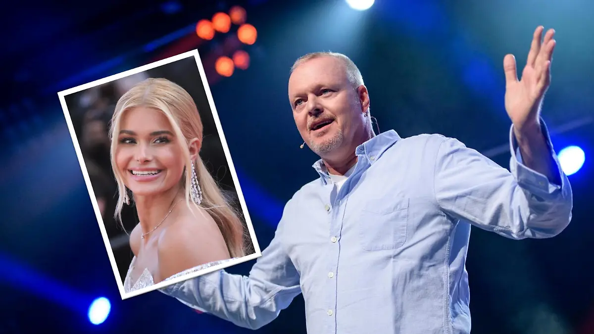 Netz-Star Pamela Reif supportet Stefan Raab - mit Erfolg!