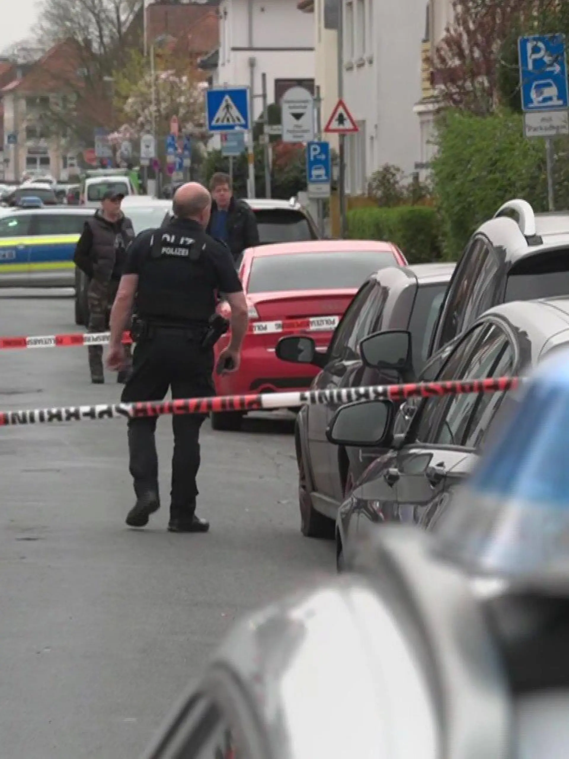 Eine Polizistin in Nienburg wurde im Einsatz verletzt.