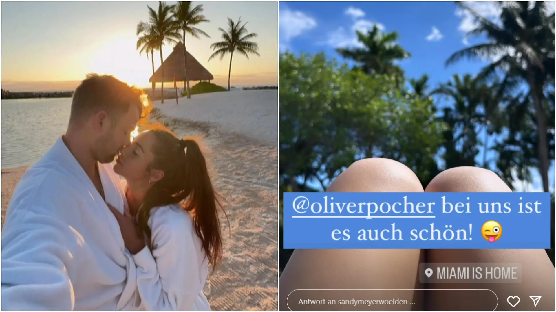 Ostergrüße von Julian und Sarah Engels sowie Alessandra Meyer-Wölden