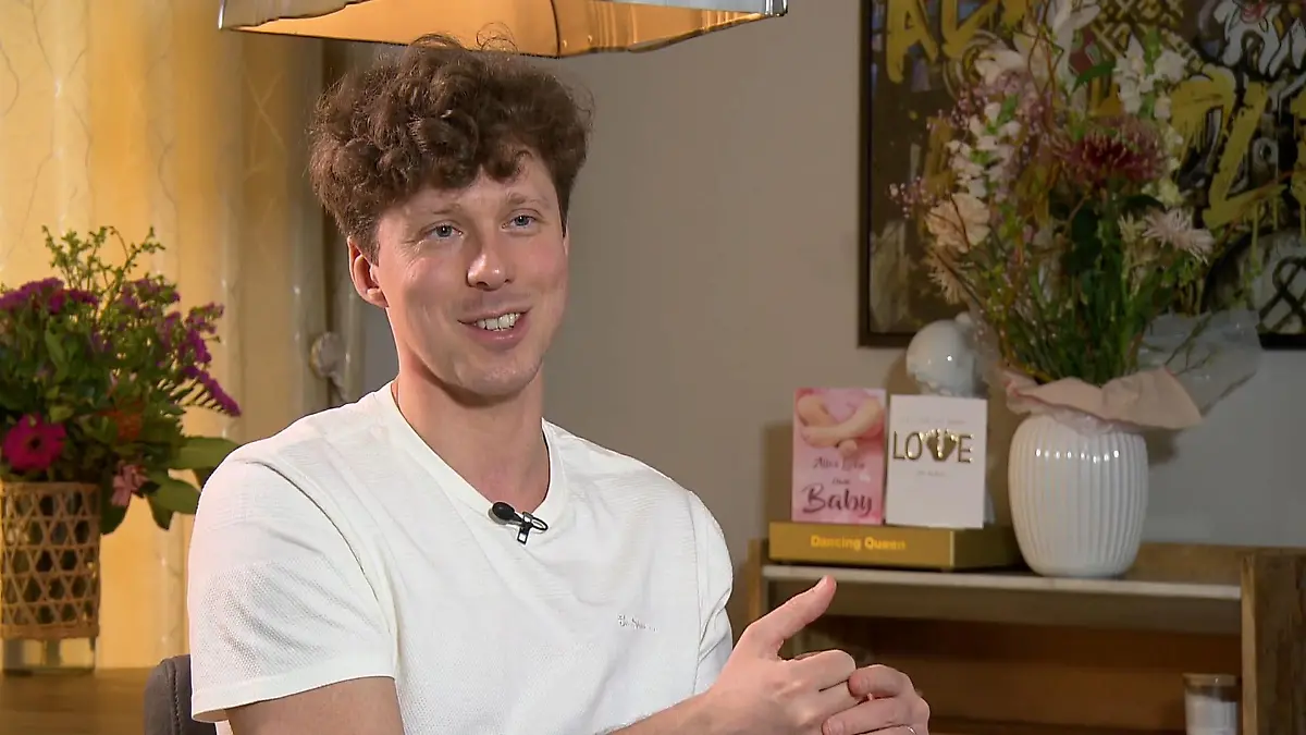 Wie Valentin Lusin den Spagat hinkriegen will Zwischen Windeln und „Let’s Dance“
