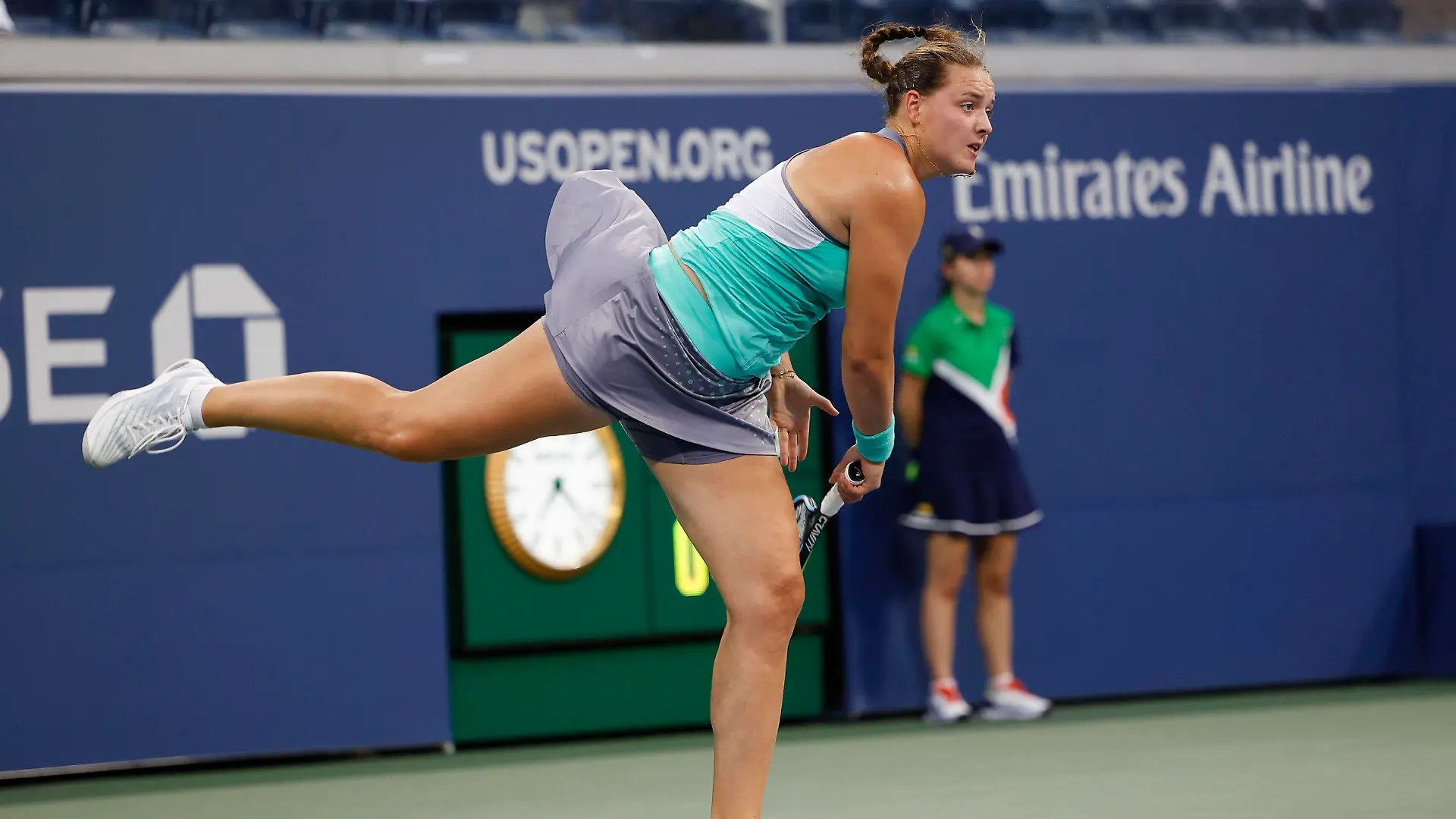  Jule Niemeier GER Tennis - US Open 2022 - Grand Slam - Billie Jean King Tennis Center - New York - New York - USA - 30 August 2022. *** Jule Niemeier GER Tennis US Open 2022 Grand Slam Billie Jean King Tennis Center New York New York USA 30 August 2022 Copyright: xJuergenxHasenkopfx