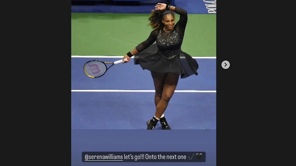 Lewis Hamilton postet seine Glückwünsche für Serena Williams bei Instagram.