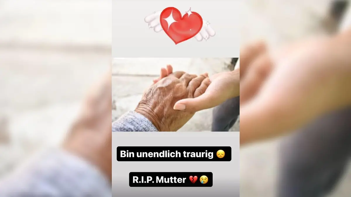 Kader Loth trauert in ihrer Instagram-Story um ihre Mutter.