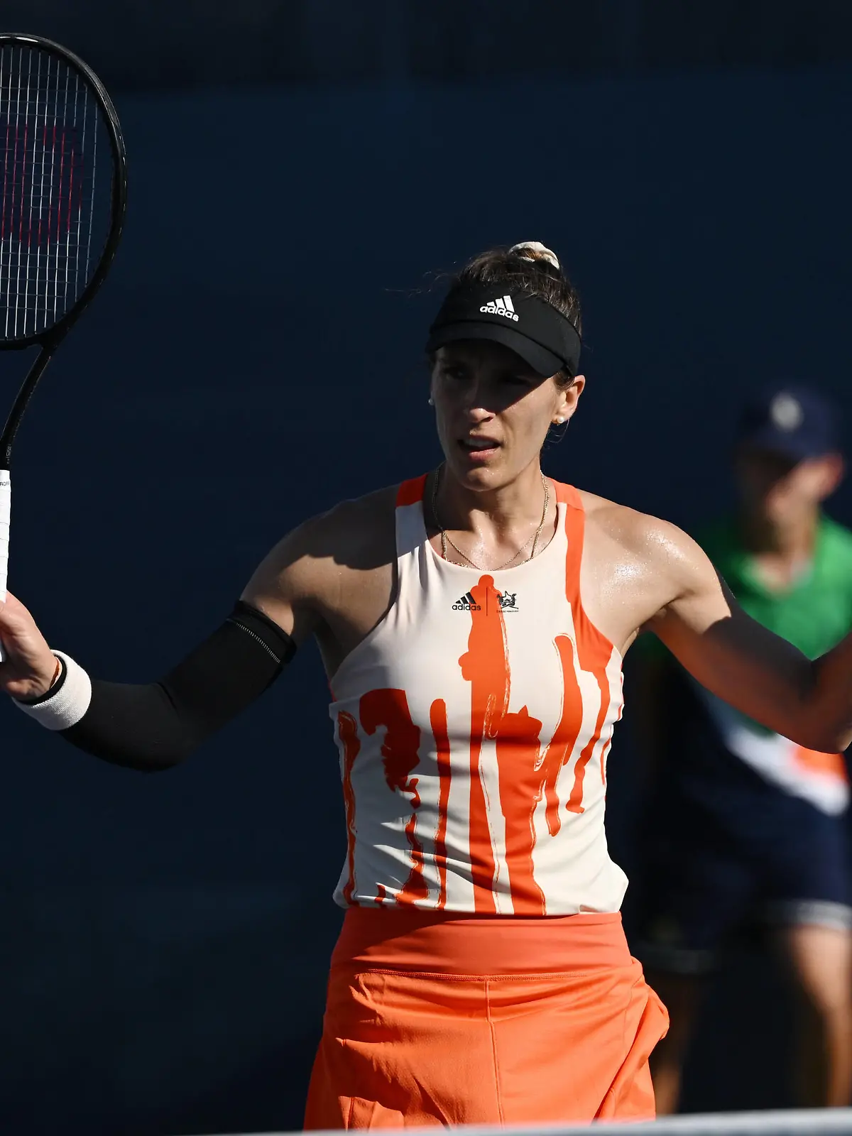 Sport Bilder des Tages 2022 US Open Andrea Petkovic , GER *** 2022 US Open Andrea Petkovic , GER