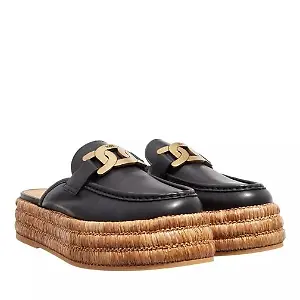Kate Flatform Sabots Black von TOD'S