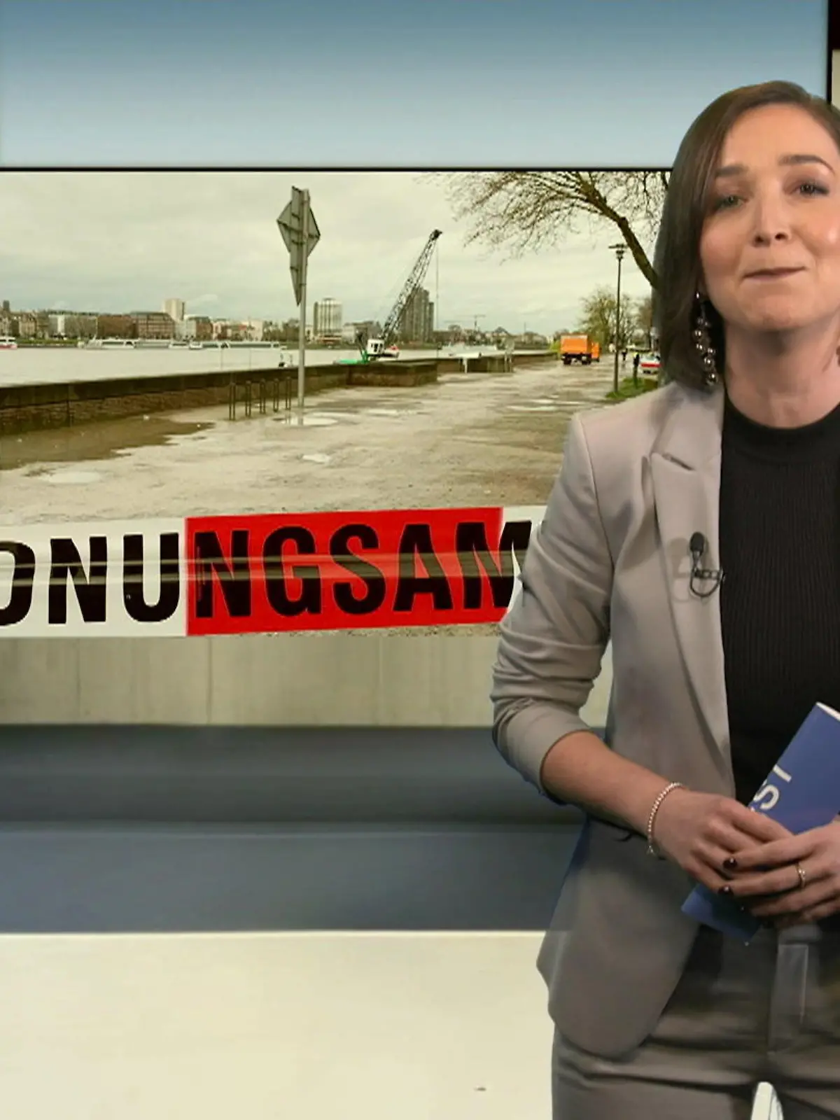 Bild zu: "Bombenfund am Rhein"