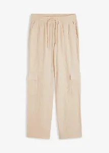 Cargohose aus Musselin