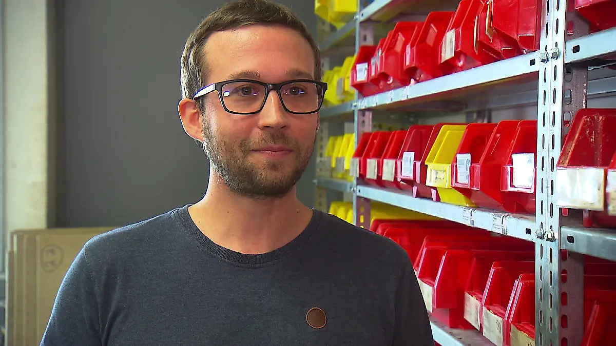 Patrick Schlag, kaufmännischer Angestellter "Reuse Haustechnik"