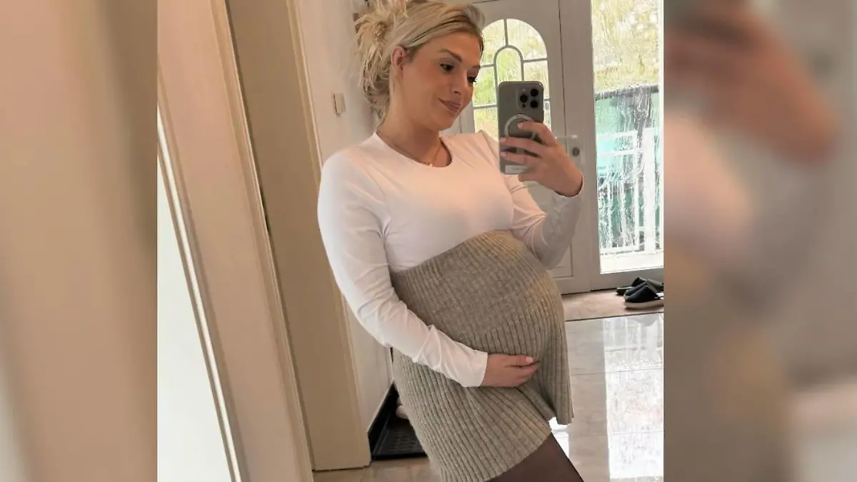 Die Vorfreude auf ihr Baby ist groß - doch die Sorgen von Mandy Brobeck alias HealthyMandy klingen nicht ab.