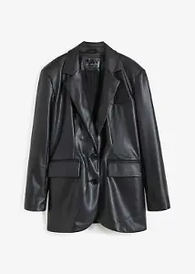 bpc selection Oversized Lederimitat Blazer