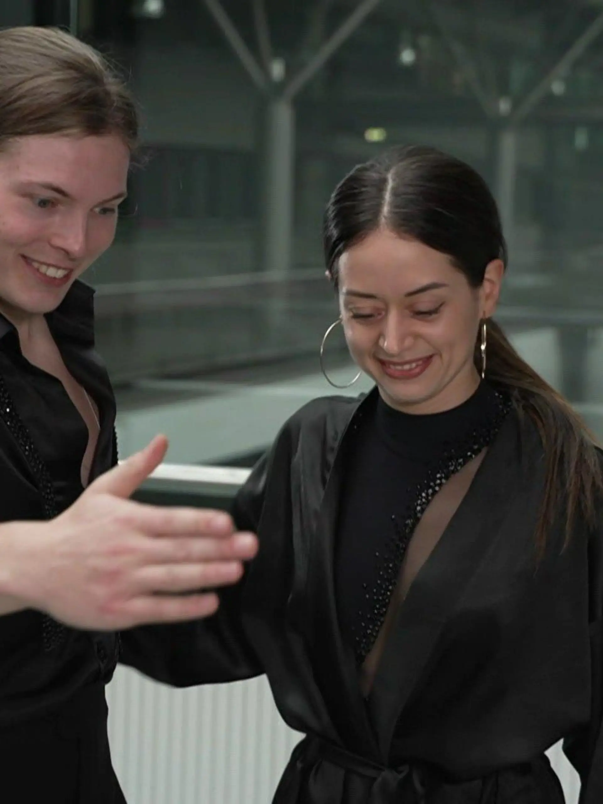 Gabriel Kelly und Malika Dzumaev