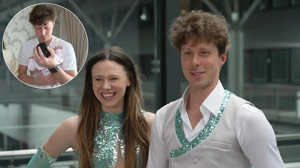 Wie wuppt Valentin Lusin „Let’s Dance“ und Papasein? Zwischen Parkett und Wickeltisch