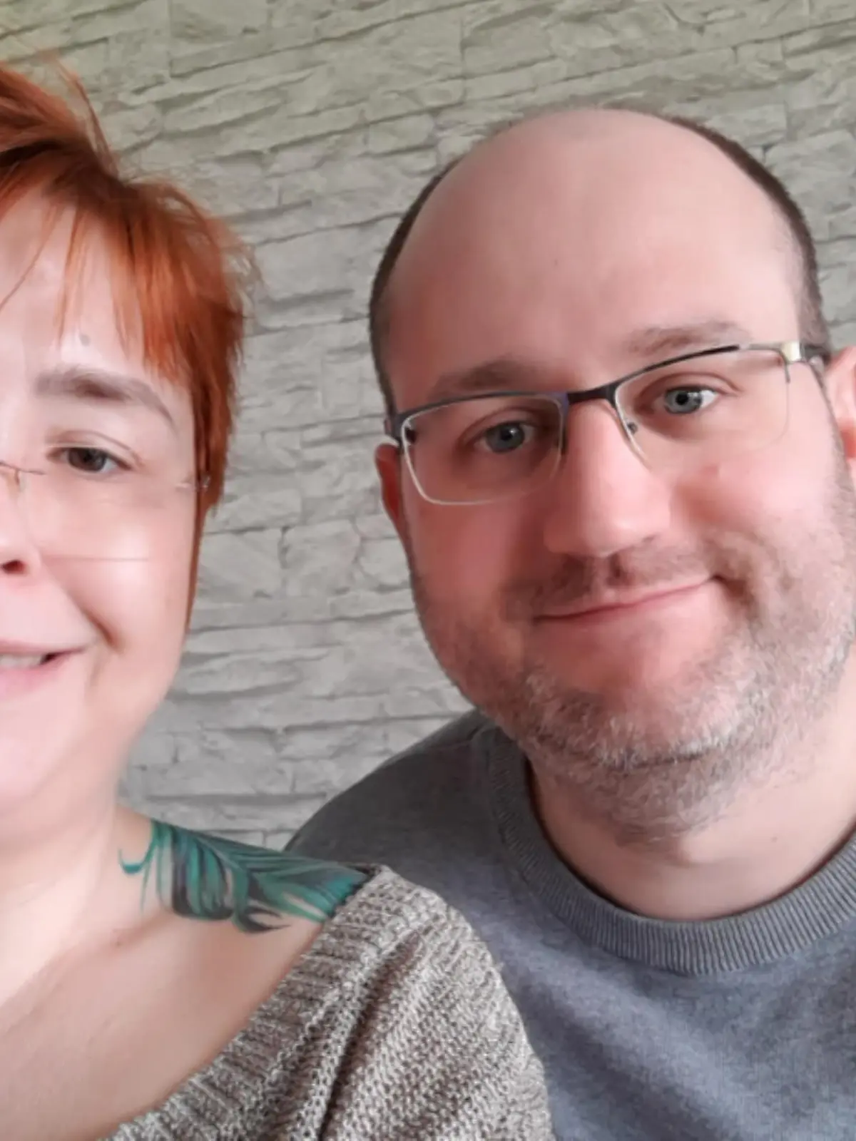 Susanne Waibel mit ihrem Mann Tobias Waibel