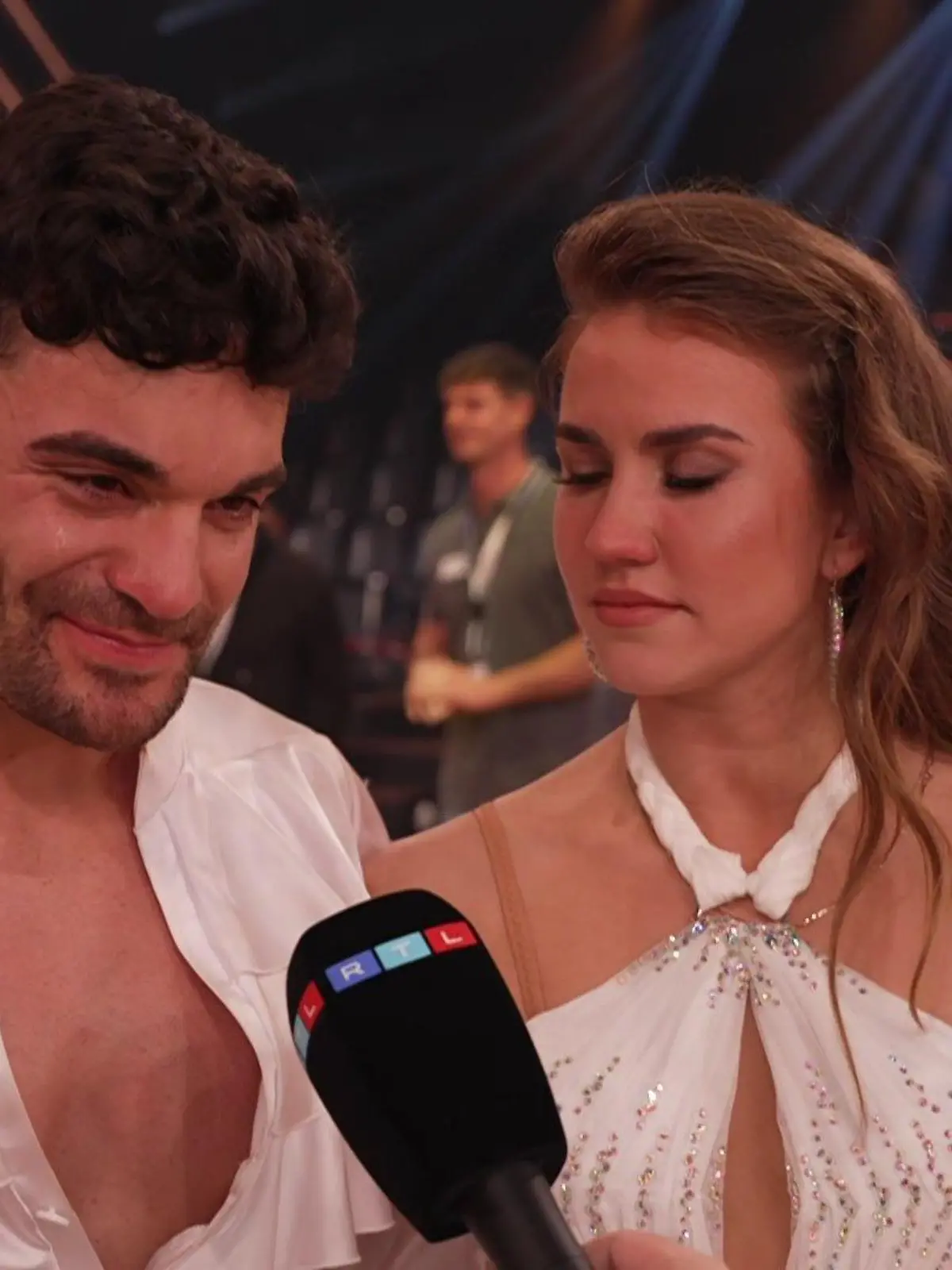 Der Schock über das "Let's Dance"-Aus sitzt tief - Stefano Zarrella und  Mariia Maksina.