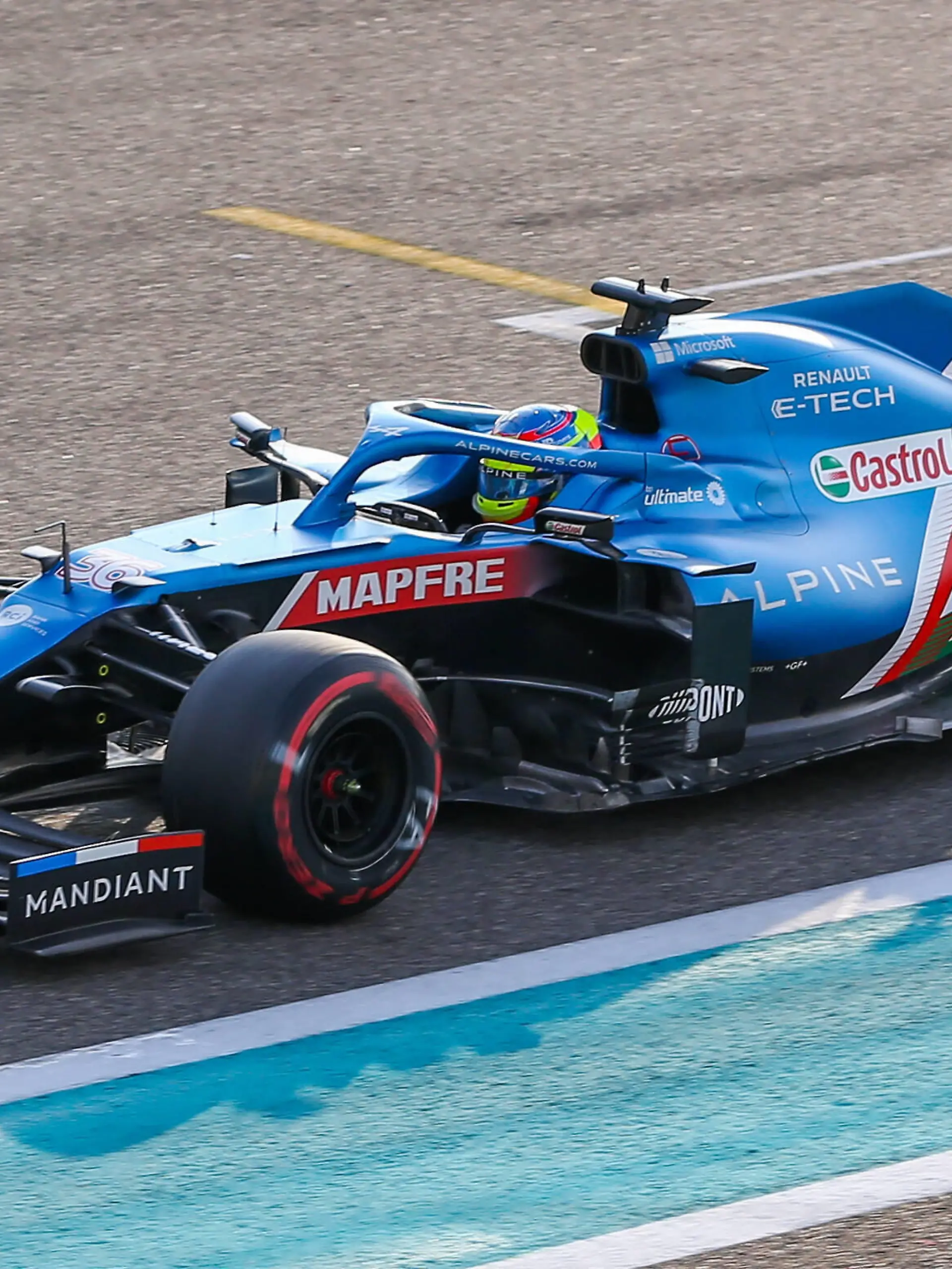  FORMULA 1 18-INCH TYRE PIRELLI POST-SEASON TESTING, 14/12/2021 Yas Marina Circuit, Yas Island, 14 December 2021 Oscar Piastri Aus, Alpine during the FORMULA 1 18-INCH TYRE PIRELLI POST-SEASON TESTING, United Arab Emirates on 14 December 2021 Phil Duncan Editorial Use Only PUBLICATIONxNOTxINxUK Copyright: xPhilxDuncanx ESM-0331-0024