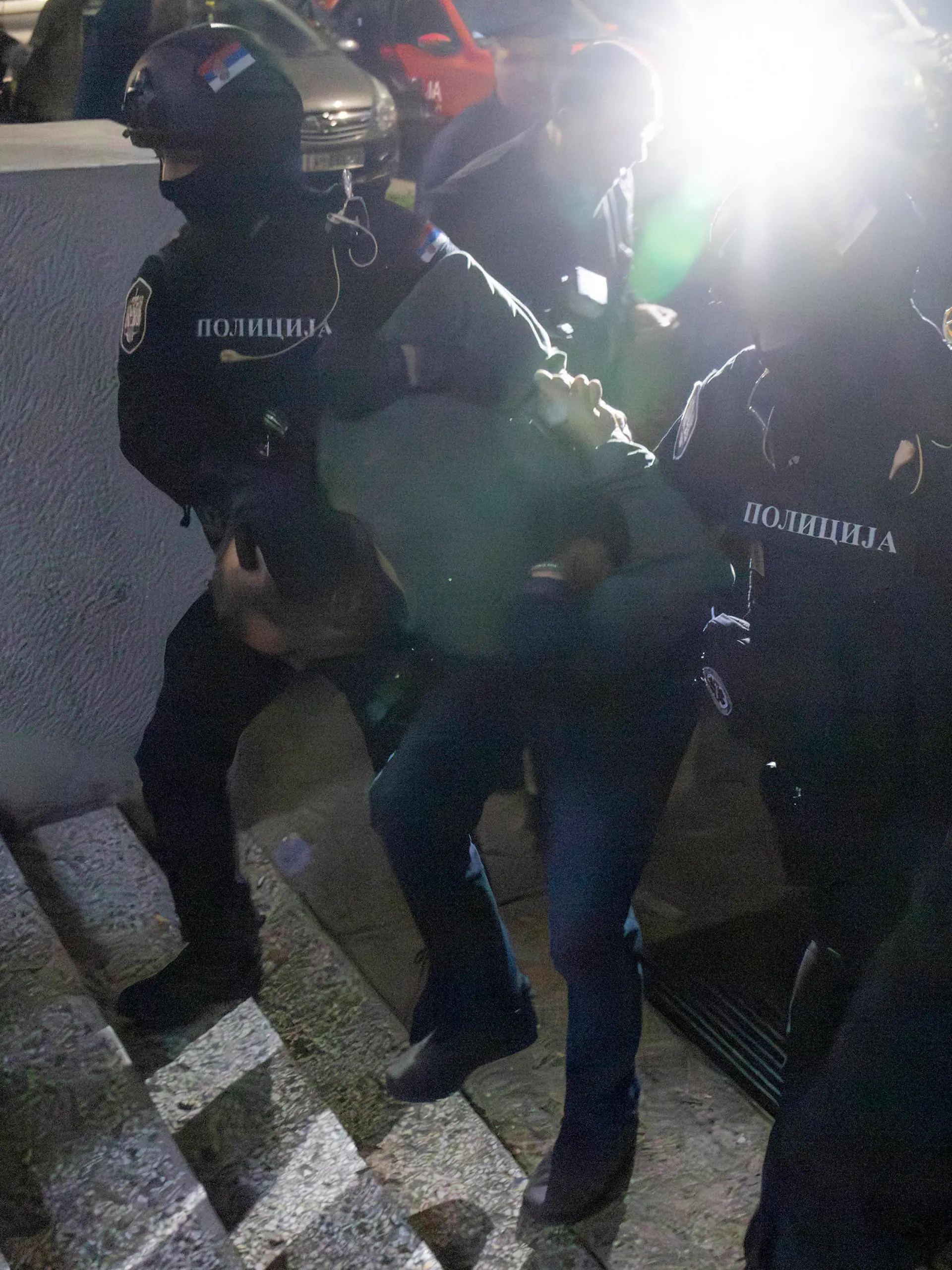 Killers of the litlle girl Danka were brought to court Dejan Dragijevic and Srdjan Jankovic, who are suspected of killing the girl Danka Ilic 2 after running her over with a car 40 meters from the yard of the house where she was playing with her mother and brother, and after that they threw her body in the dump, were brought to the Higher Public Prosecutor s Office in Zajecar for questioning in Zajecar on April 5, 2024 DavorxJavorovic/PIXSELL