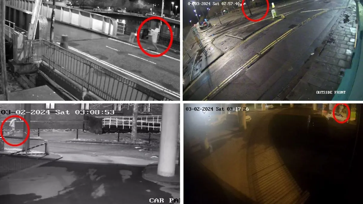 Letzte Bilder des vermissten Jack O'Sullivan