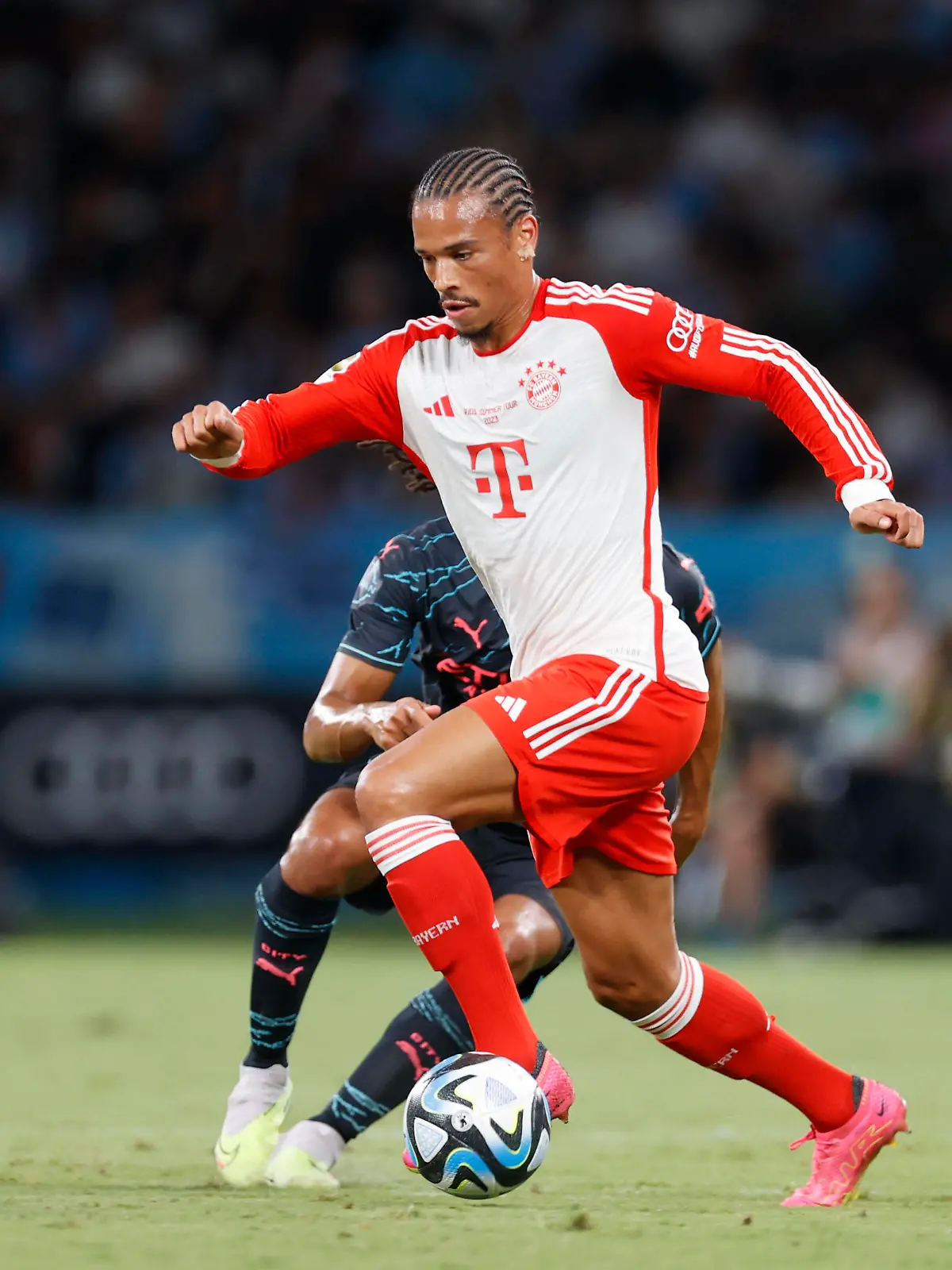 Leroy Sane Bayern, July 26, 2023 - Football / Soccer : Friendly match between FC Bayern Munich 1-2 Manchester City at National Stadium, Tokyo, Japan. Noxthirdxpartyxsales PUBLICATIONxNOTxINxJPN 225067565