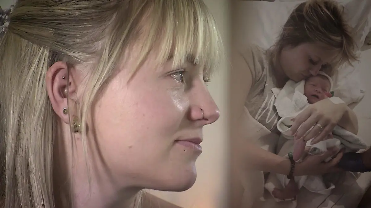 Sarah erlebte blanken Horror im Kreißsaal