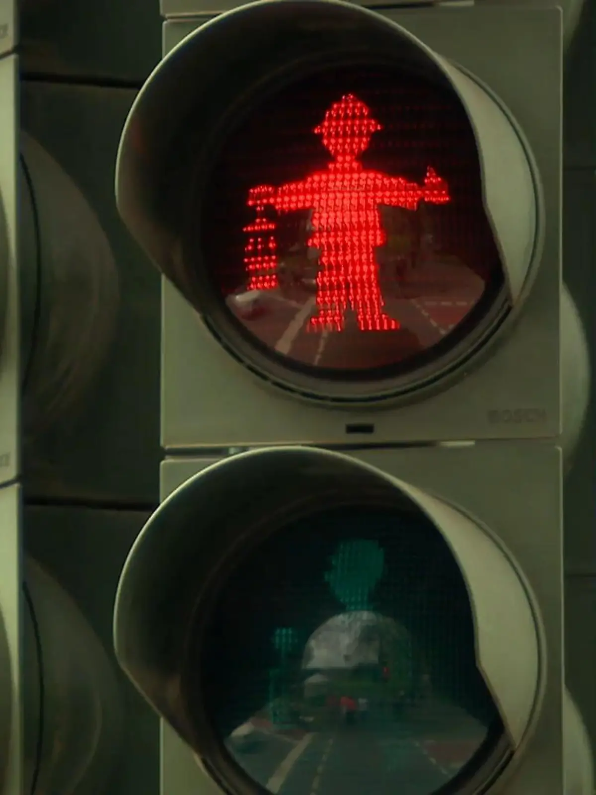 Bild zu: "Ampeln im Bergmann-Look"