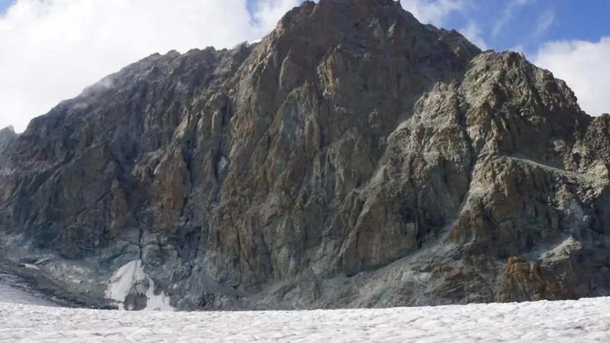 Der Stockji-Gletscher bei Zermatt