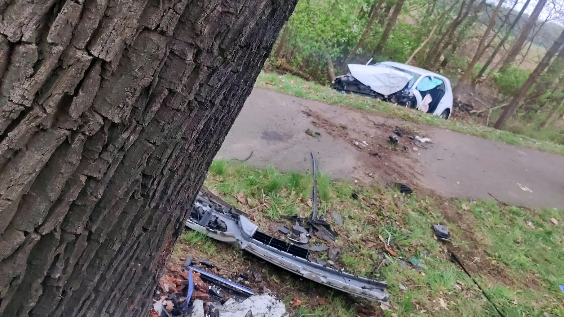 Quelle: D. Hebecker/FF Dannenberg

Der PKW kam von der Straße und prallte gegen einen Baum.