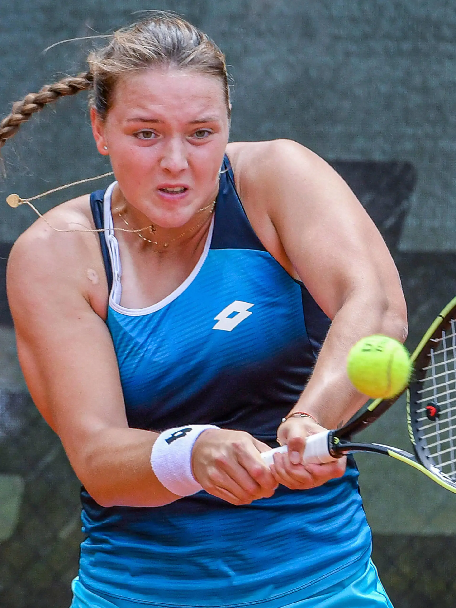  Jule Niemeier GER TC Bredeney 09.07.2022  Tennis  1. Bundesliga Damen  TC Bredeney 1 vs TK BW Aachen 1 , Tennisclub Bredeney, Essen, *** Jule Niemeier GER TC Bredeney 09 07 2022  Tennis  1 Bundesliga Damen  TC Bredeney 1 vs TK BW Aachen 1 , Tennisclub Bredeney, Essen, Copyright: xPeterxEppingerx