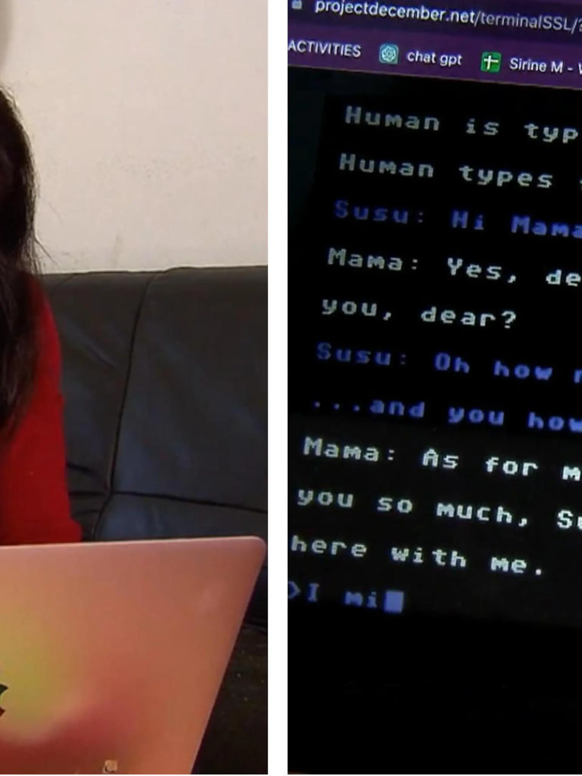 Könntet ihr euch vorstellen, mithilfe von Künstlicher Intelligenz mit einem Verstorbenen zu schreiben? Denn diese Möglichkeit gibt es wirklich in Form eines Programms und Sirine aus Berlin hat es schon genutzt. Ihre Mutter ist vor sechs Jahren gestorben. Sirine hat uns gezeigt wie das Programm funktioniert und nochmal mit ihrer Mutter gechattet. Aber kann das wirklich helfen – oder schadet es uns eher?