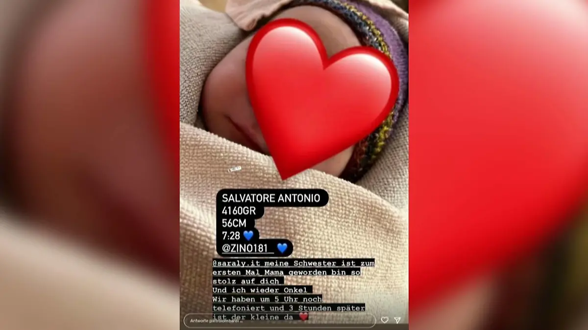 Pietro Lombardi ist Onkel geworden