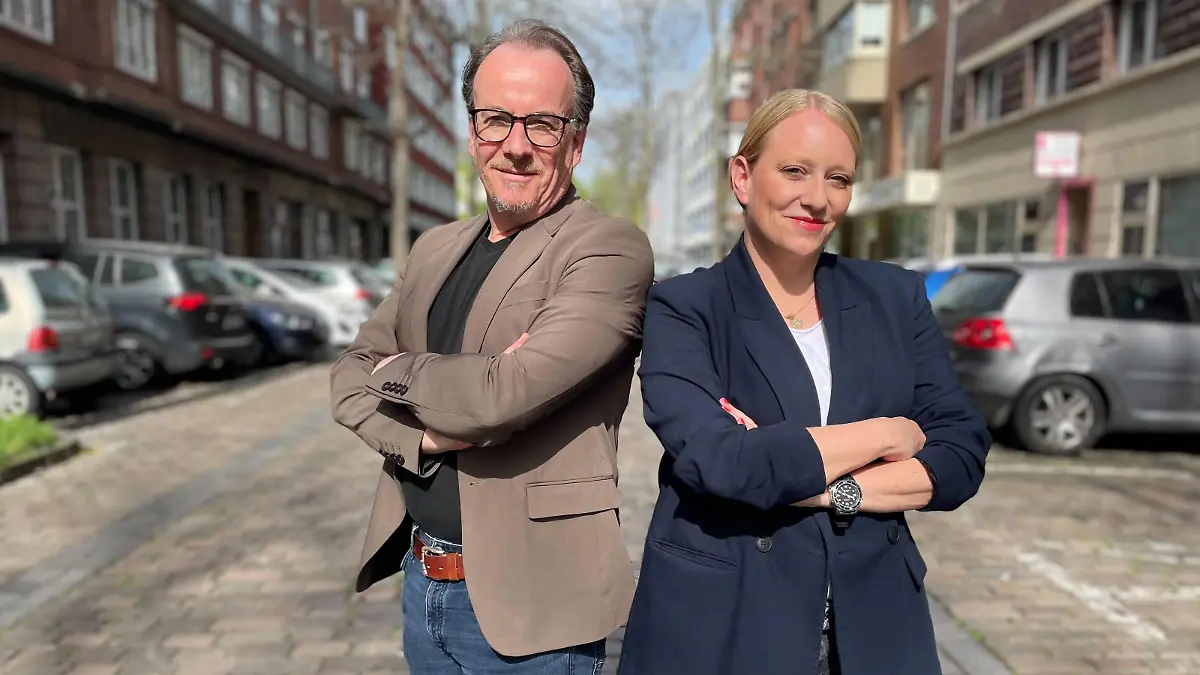 Martin to Roxel, Nadine to Roxel, RTL-Reporter