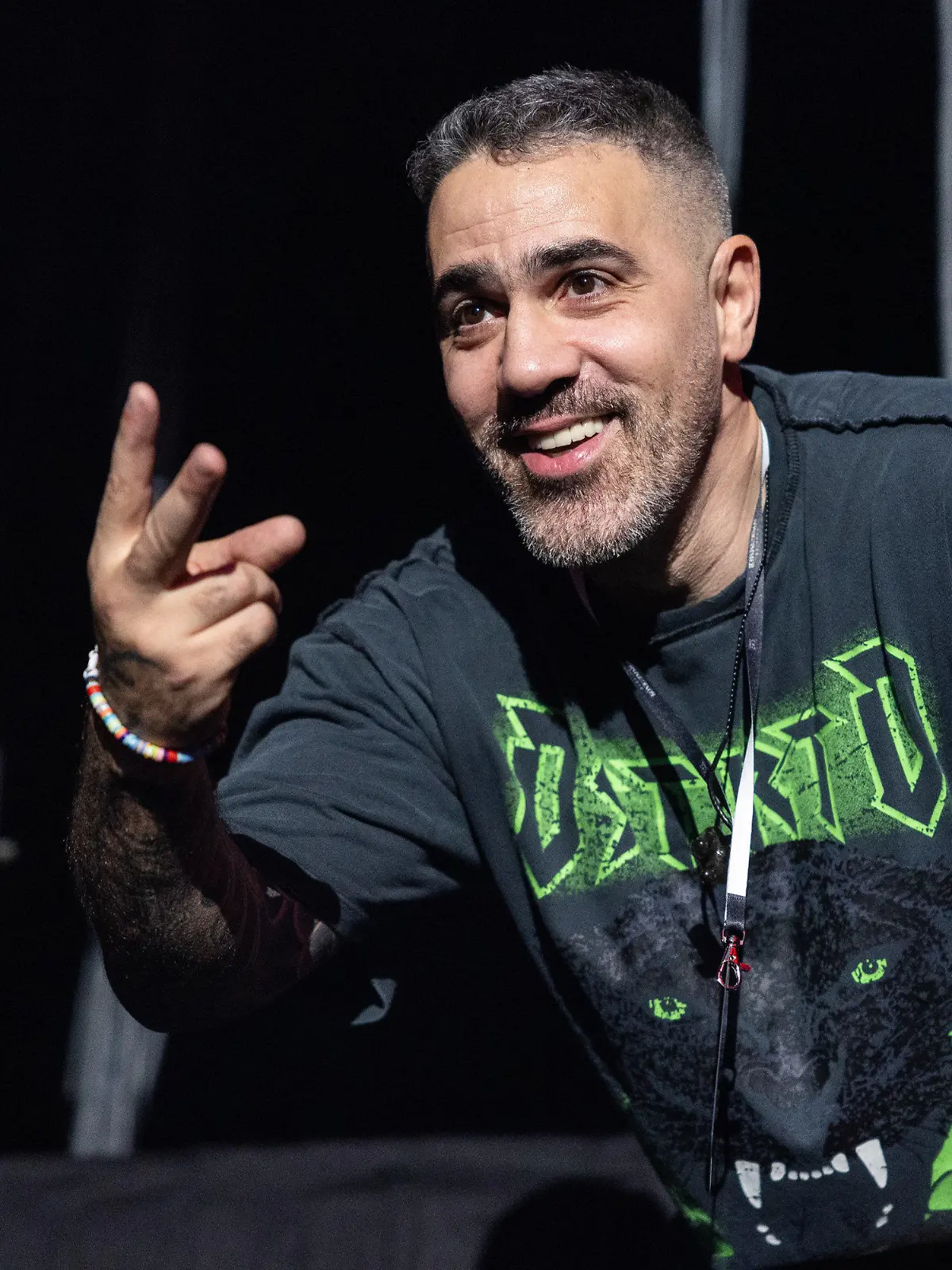 ARCHIV - 21.03.2024, Berlin: Der Rapper Bushido steht während des Konzerts auf der Bühne. Es ist das erste Konzert des Rappers nach mehreren Jahren. (zu dpa: «Rapper Bushido zahlt Delfintherapie für Extrem-Frühchen Frieda») Foto: Hannes P Albert/dpa +++ dpa-Bildfunk +++