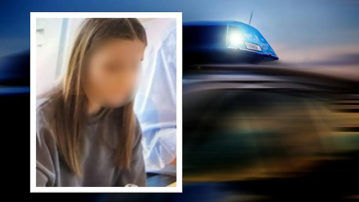 Ein Mädchen das vermisst wurde.