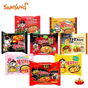 Samyang Buldak Nudeln (verschiedene Sorten)