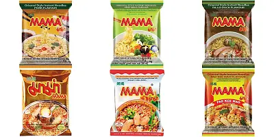 30 x Mama Instant Nudeln (sechs Sorten)