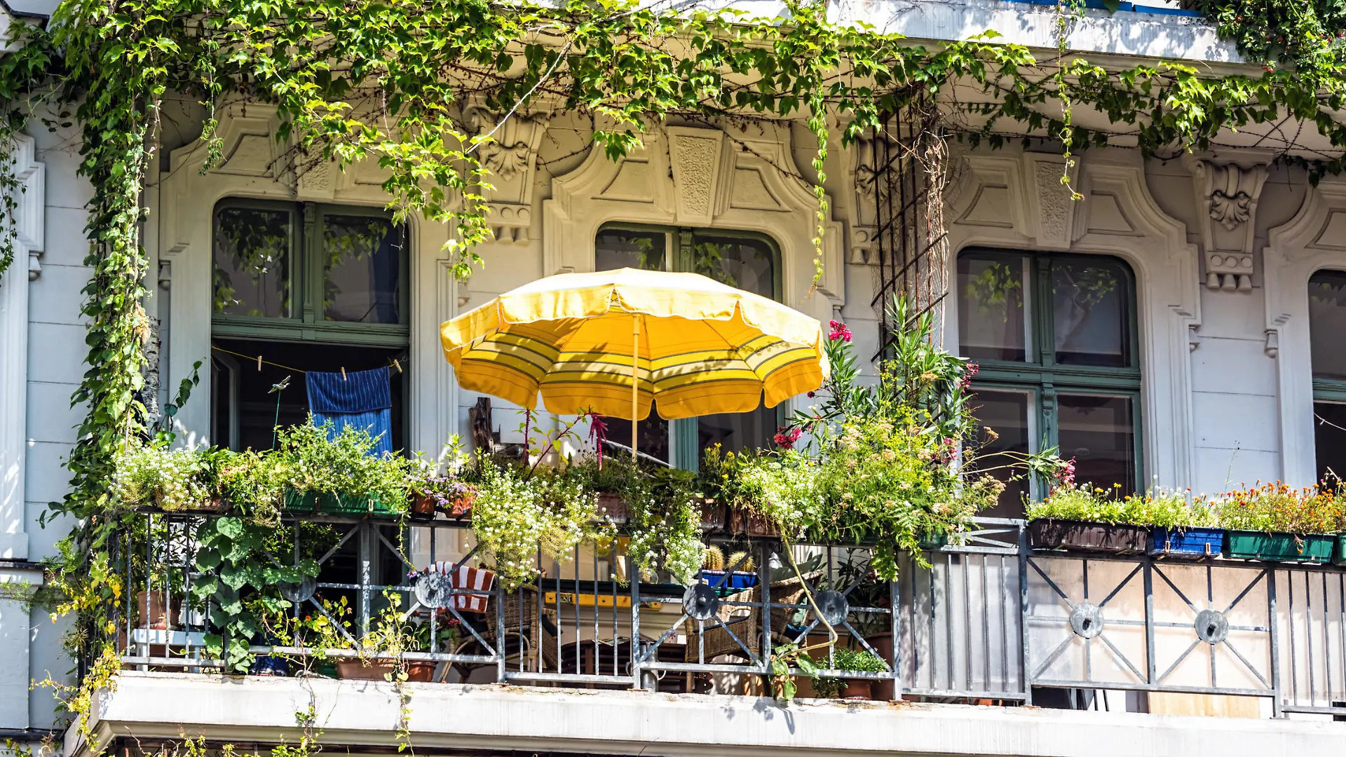 Beautiful balcony in Berlin