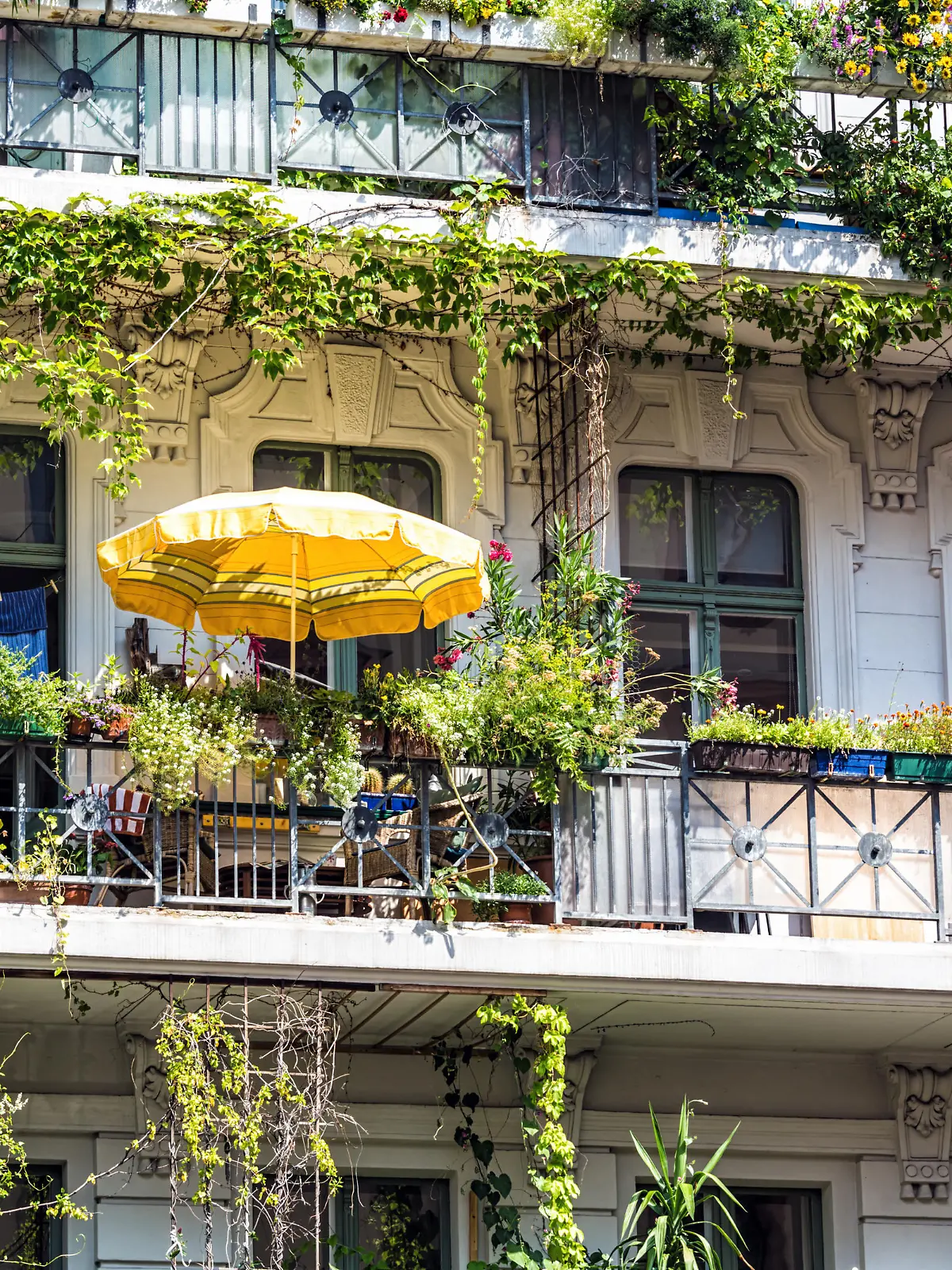 Beautiful balcony in Berlin