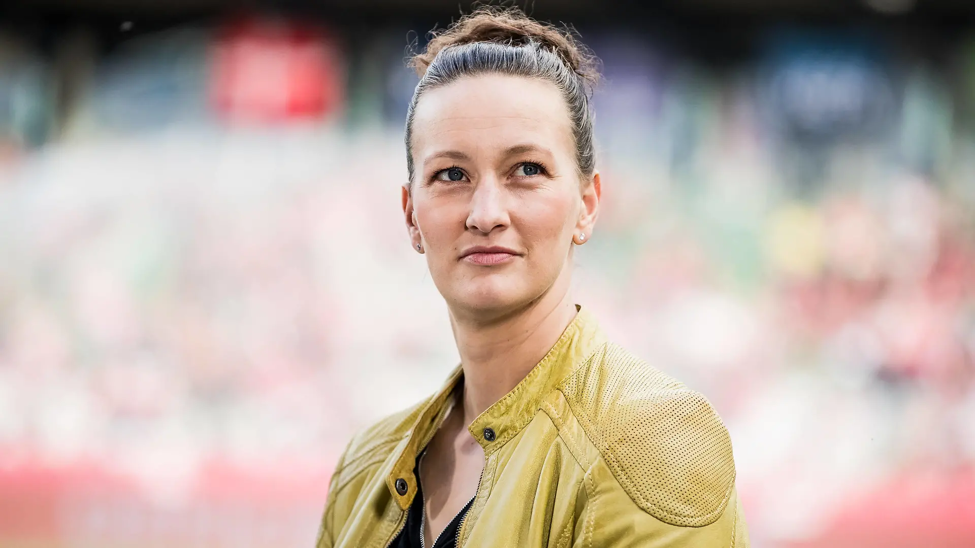 UEFA Womens Nations League: Daenemark - Deutschland 22.09.2023 Almuth Schult TV-Expertin und Nationalspielerin UEFA Womens Nations League: Daenemark - Deutschland, Viborg, Energi Viborg Arena am 22.09.2023 *** UEFA Womens Nations League Denmark Germany 22 09 2023 Almuth Schult TV expert and national player UEFA Womens Nations League Denmark Germany, Viborg, Energi Viborg Arena on 22 09 2023 Copyright: xBEAUTIFULxSPORTS/Wunderlx