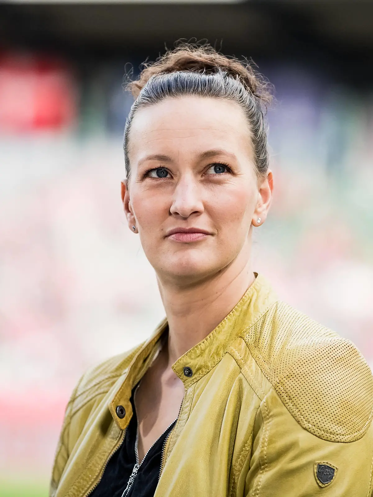 UEFA Womens Nations League: Daenemark - Deutschland 22.09.2023 Almuth Schult TV-Expertin und Nationalspielerin UEFA Womens Nations League: Daenemark - Deutschland, Viborg, Energi Viborg Arena am 22.09.2023 *** UEFA Womens Nations League Denmark Germany 22 09 2023 Almuth Schult TV expert and national player UEFA Womens Nations League Denmark Germany, Viborg, Energi Viborg Arena on 22 09 2023 Copyright: xBEAUTIFULxSPORTS/Wunderlx
