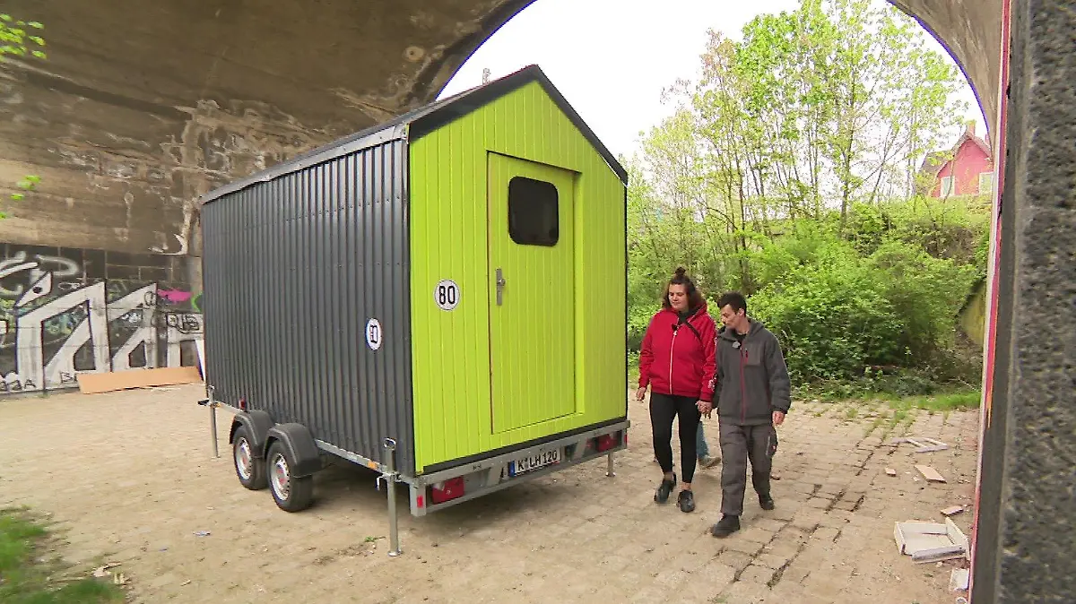 Sonja und Andy wollen in ihrem Little Home in Hannover einen Neuanfang wagen.