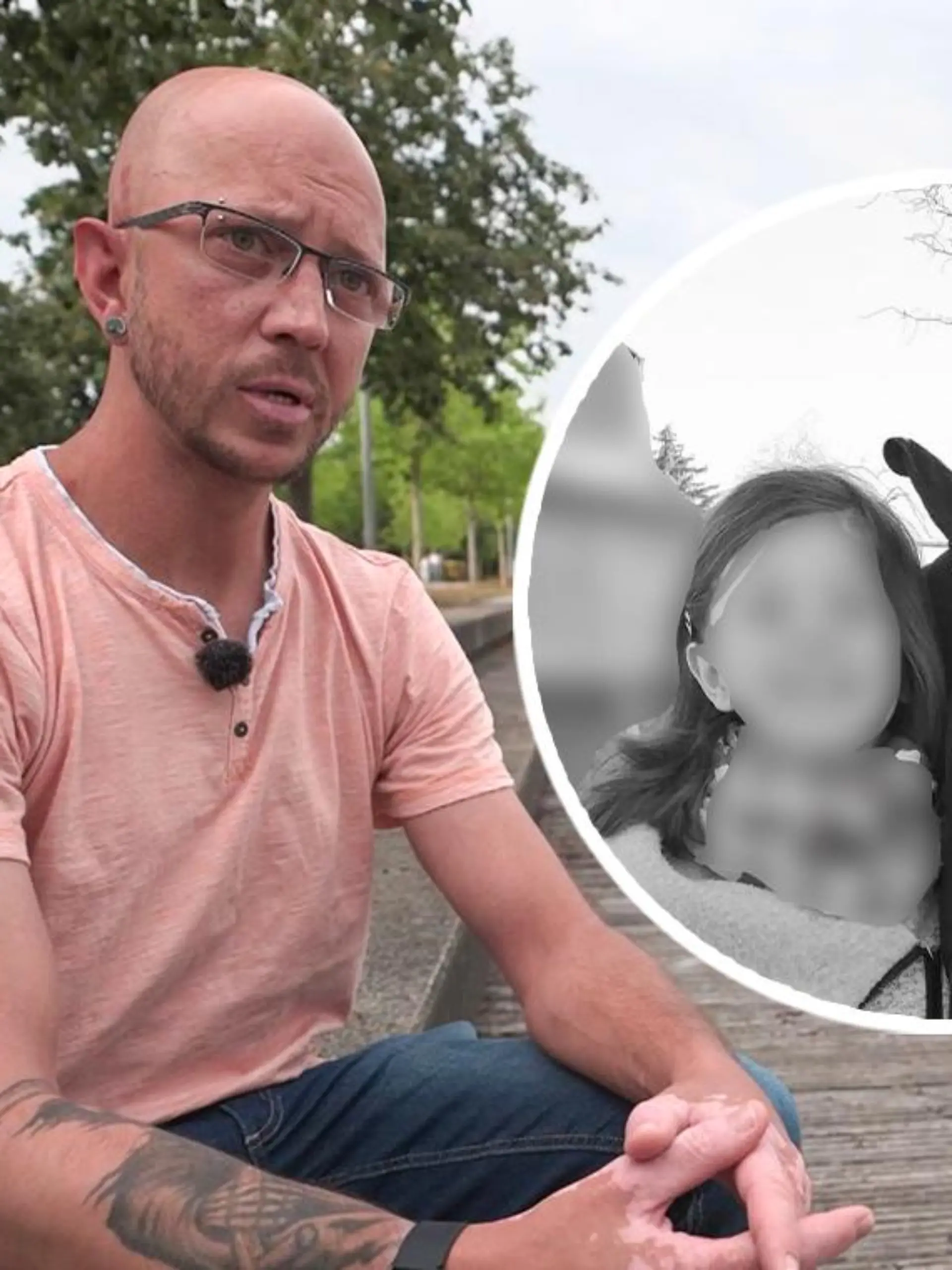 Vater ist nach Vergewaltigung seiner Tochter einfach nur wütend.