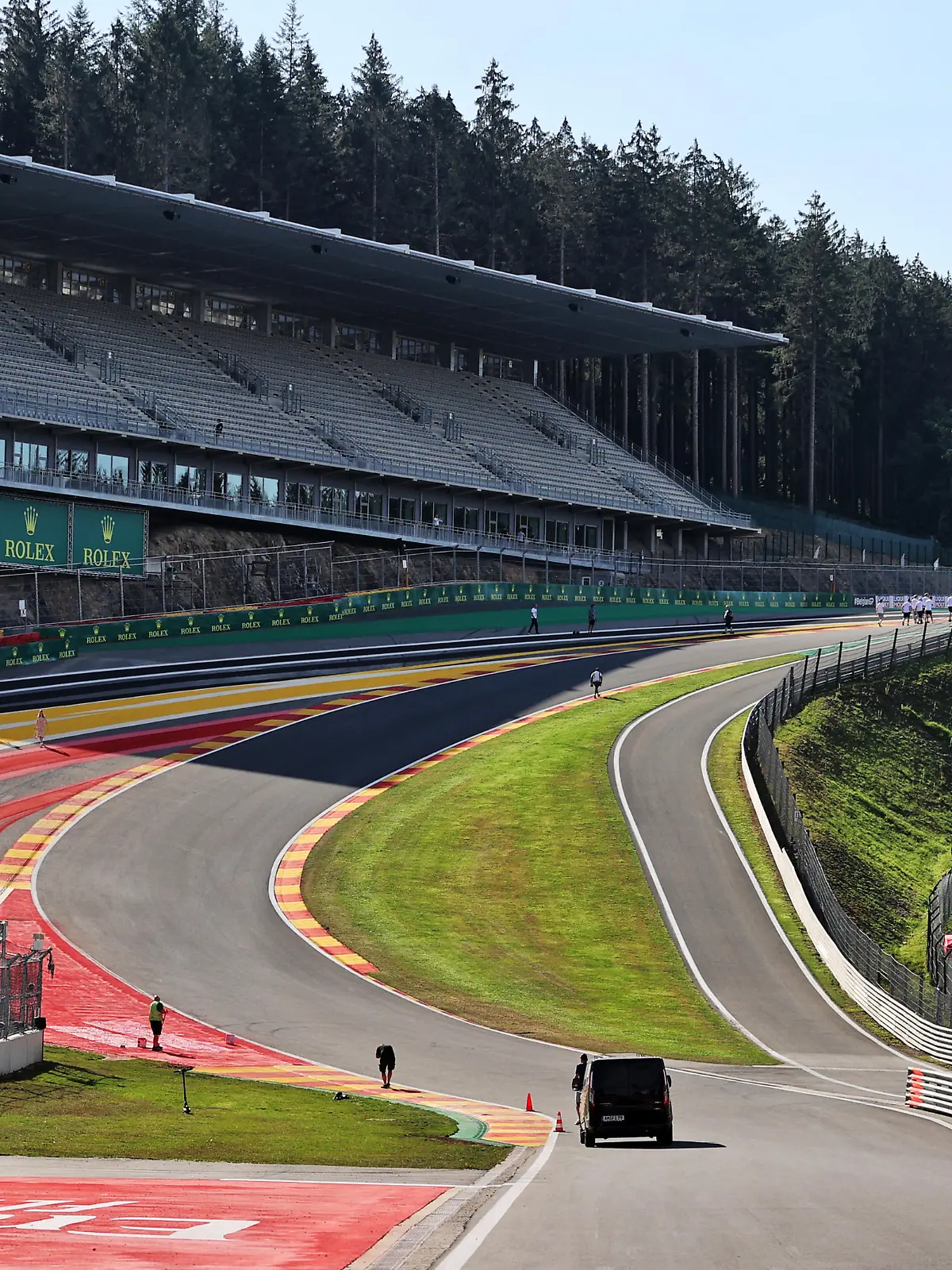 Circuit atmosphere - Eau Rouge.
25.08.2022. Formula 1 World Championship, Rd 14, Belgian Grand Prix, Spa Francorchamps, Belgium, Preparation Day.
- www.xpbimages.com, EMail: requests@xpbimages.com © Copyright: Moy / XPB Images / action press