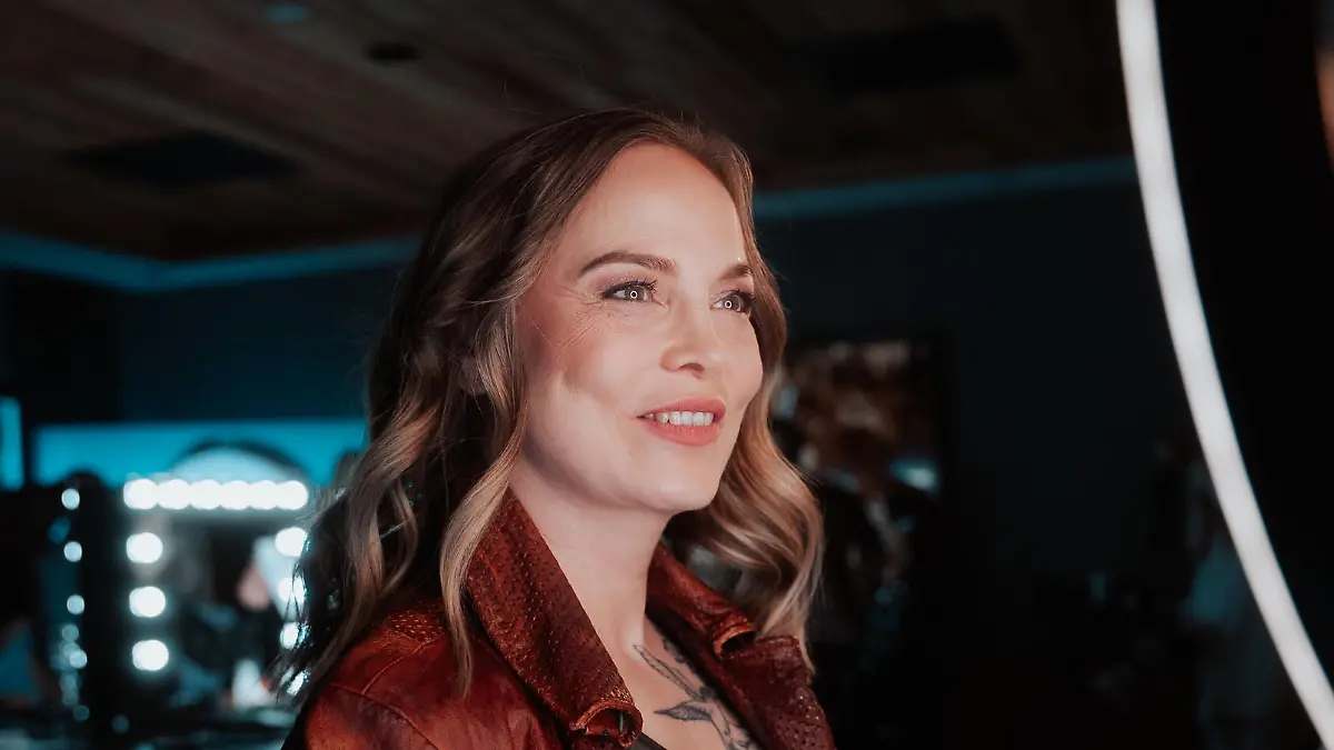 Regina Halmich wird bei den Gala Spa Awards 2024 im Hotel „Das Achental“ am Chiemsee fotografiert.