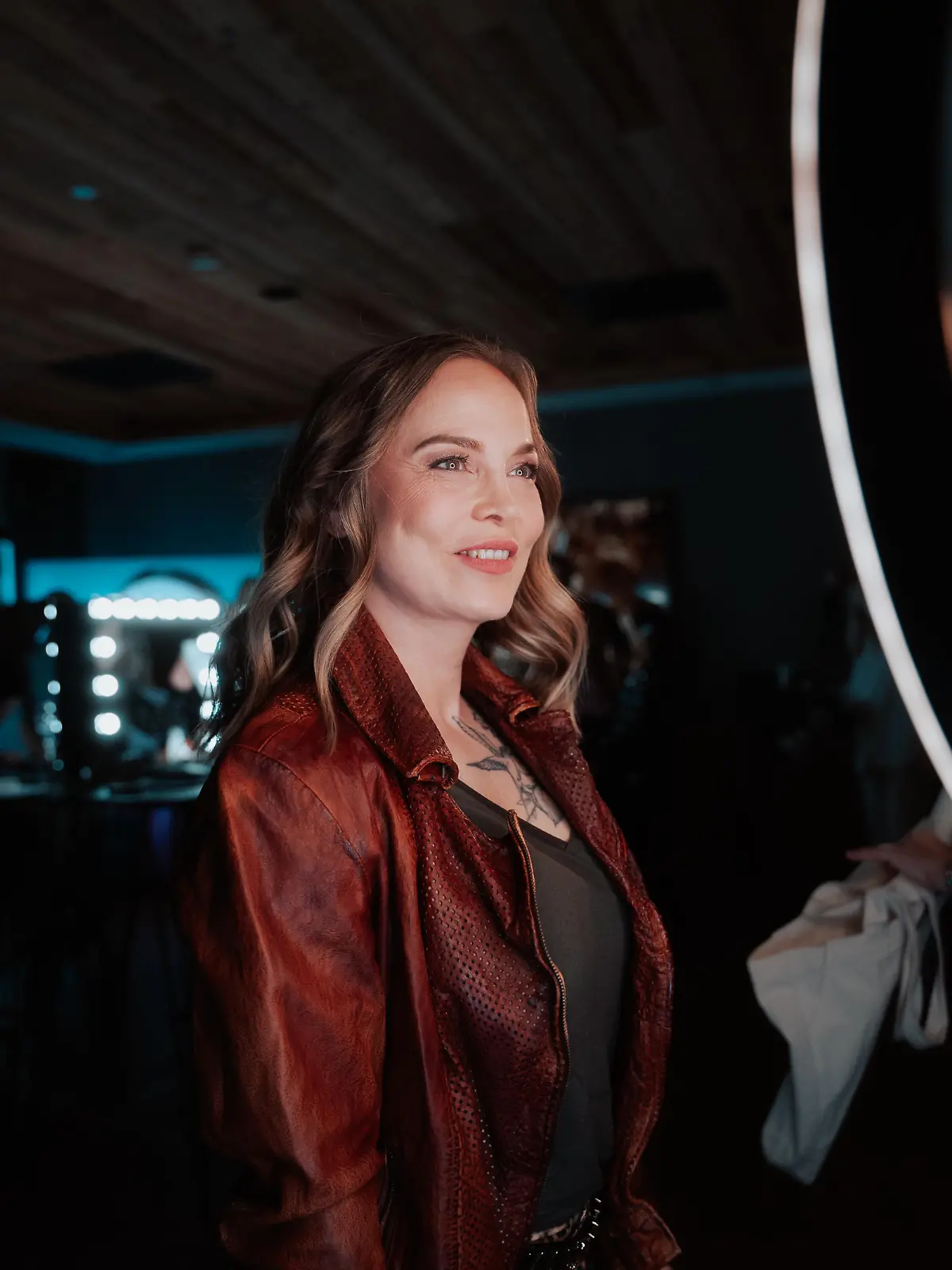 Regina Halmich wird bei den Gala Spa Awards 2024 im Hotel „Das Achental“ am Chiemsee fotografiert.