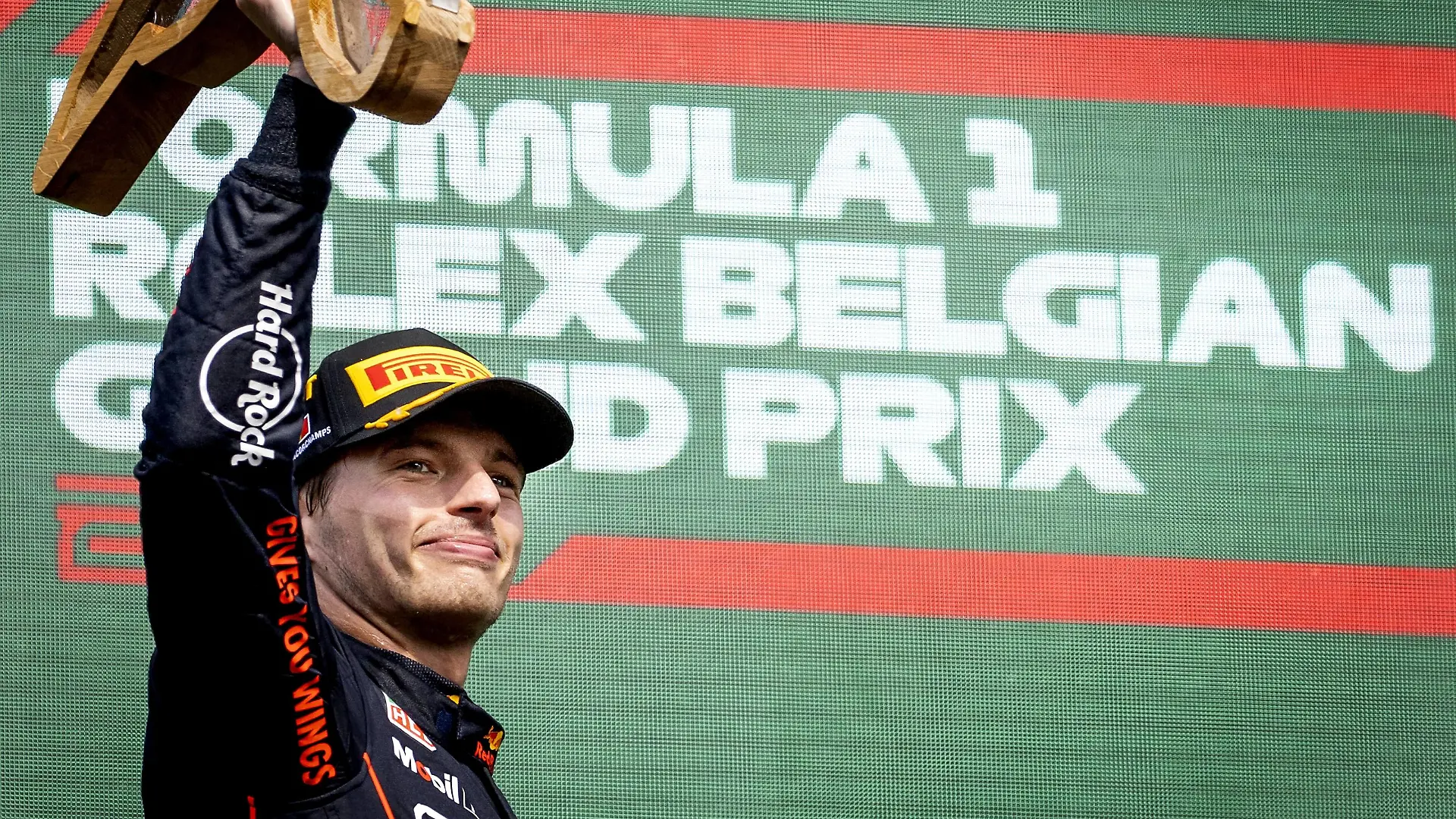 SPA - Max Verstappen celebrates his victory after the F1 Grand Prix of Belgium at the Circuit of Spa-Francorchamps on August 29, 2022 in SPA, Belgium. REMKO DE WAAL F1 Grand Prix of Belgium 2022 xVIxANPxSportx/xxANPxIVx *** SPA Max Verstappen celebrates his victory after the F1 Grand Prix of Belgium at the Circuit of Spa Francorchamps on August 29, 2022 in SPA, Belgium REMKO DE WAAL F1 Grand Prix of Belgium 2022 xVIxANPxSportx xxANPxIVx 453632956 originalFilename: 453632956.jpg