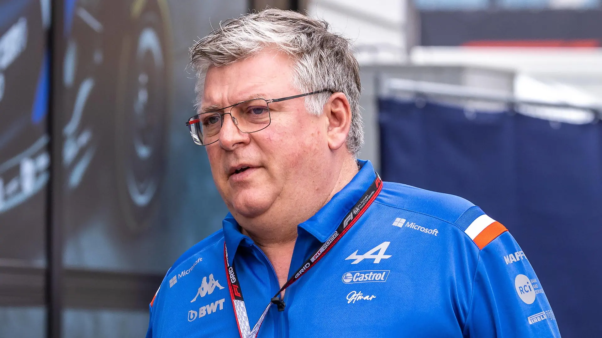 09.07.2022, Red Bull Ring, Spielberg, AUT, FIA, Formel 1, Grosser Preis von Österreich, Freies Training, im Bild Otmar Szafnauer Teamchef Alpine // Otmar Szafnauer Team Principal Alpine during the training for the Austrian FIA Formula One Grand Prix at the Red Bull Ring in Spielberg, Austria on 2022/07/09. / Expa Spielberg *** 09 07 2022, Red Bull Ring, Spielberg, AUT, FIA, Formula One, Austrian Grand Prix, Free Practice, in picture Otmar Szafnauer Team Principal Alpine during the training for the Austrian FIA Formula One Grand Prix at the Red Bull Ring in Spielberg, Austria on 2022 07 09 Expa Spielberg PUBLICATIONxNOTxINxAUTxRUSxPOL EP_gro