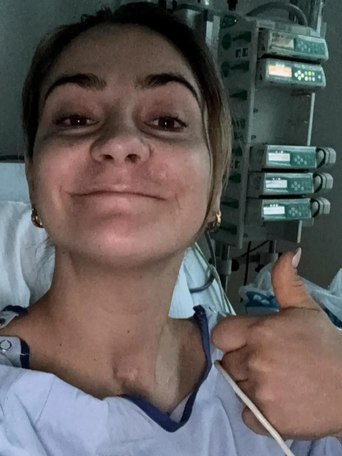 Kristina Vogel meldet ssich mit einer Schock-nachricht aus dem Krankenhaus.