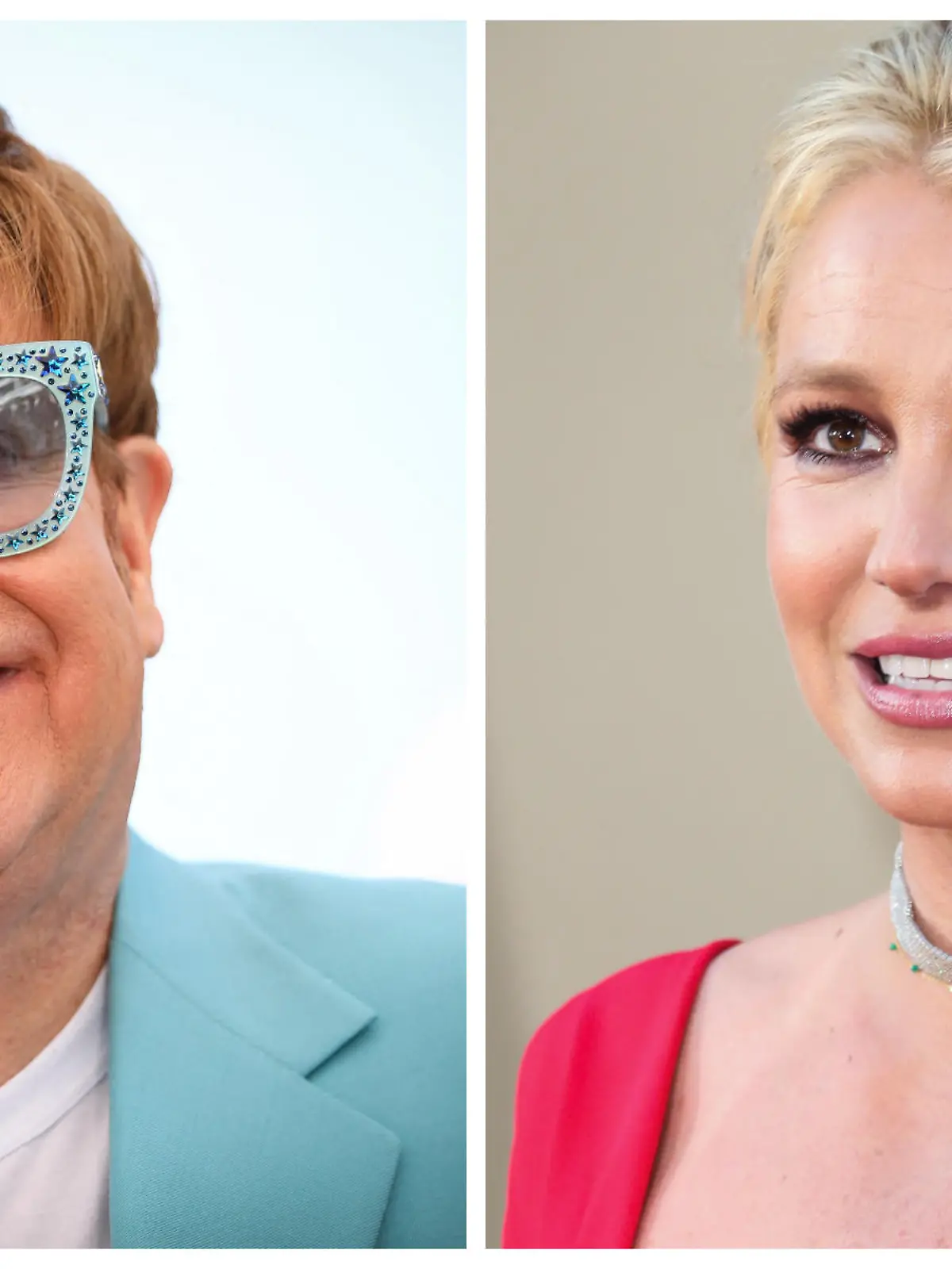 Elton John und Britney Spears haben ihren gemeinsamen Song "Hold Me Closer" am Start.