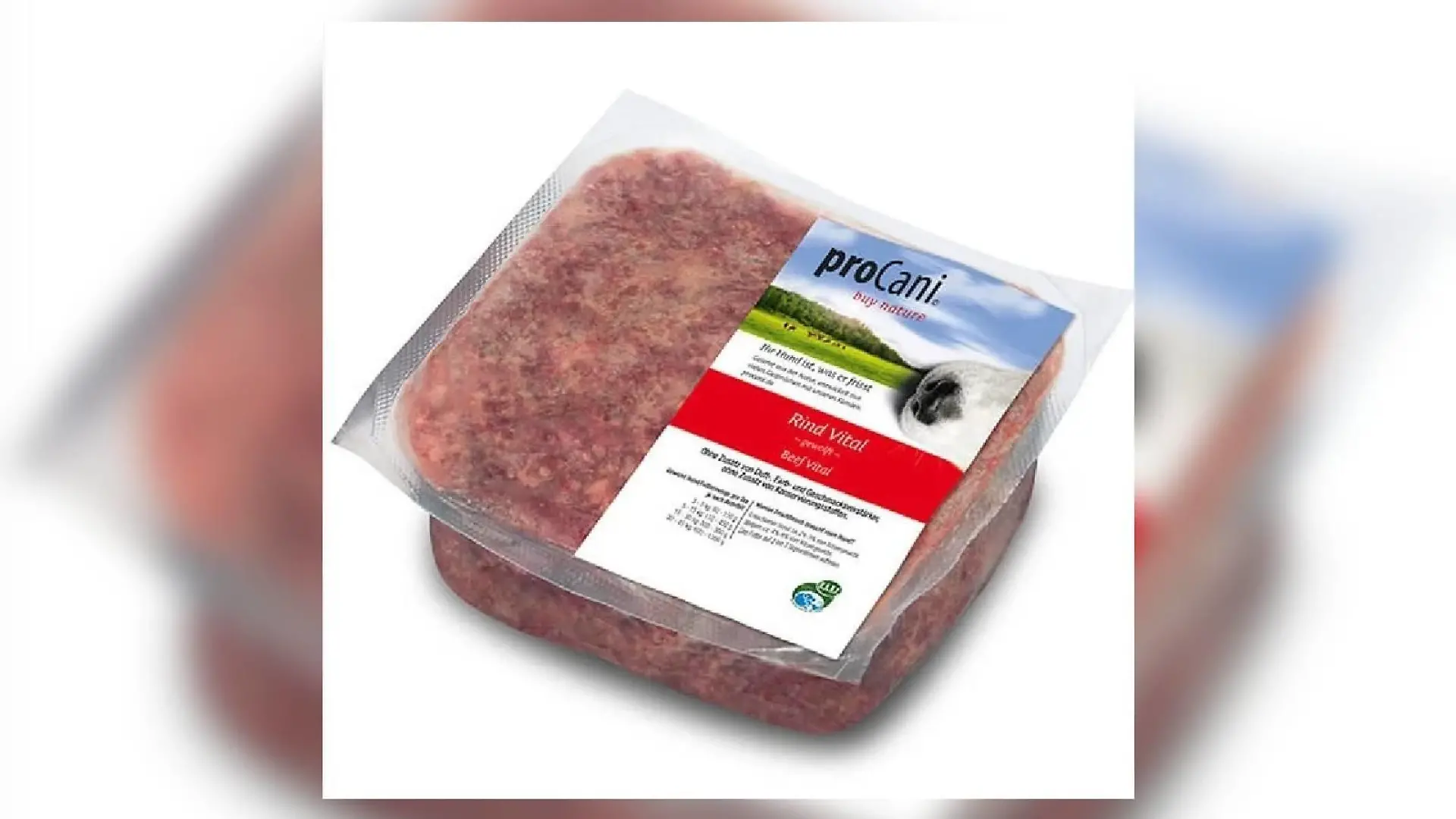 Vom Rückruf betroffen ist das „Ergänzungsfuttermittel für Hunde Rind Vital 500g“ mit der Charge Nr. 1545020224 und dem Mindesthaltbarkeitsdatum 05.05.2025 der BAF Petfood GmbH.